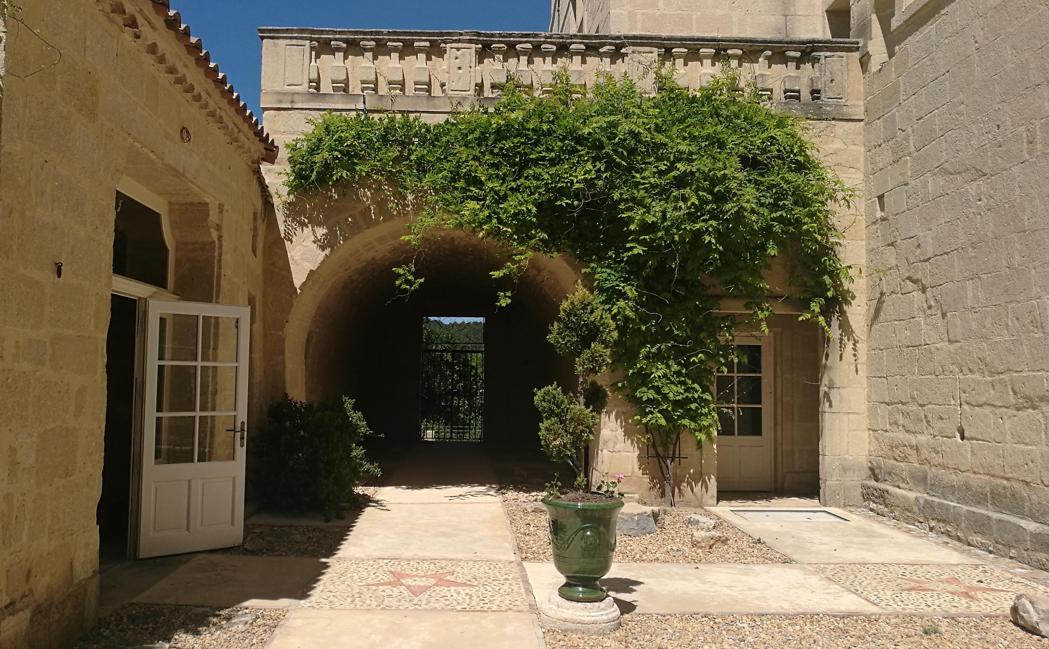 Hotel Chateau De Pondres Villevieille Esterno foto