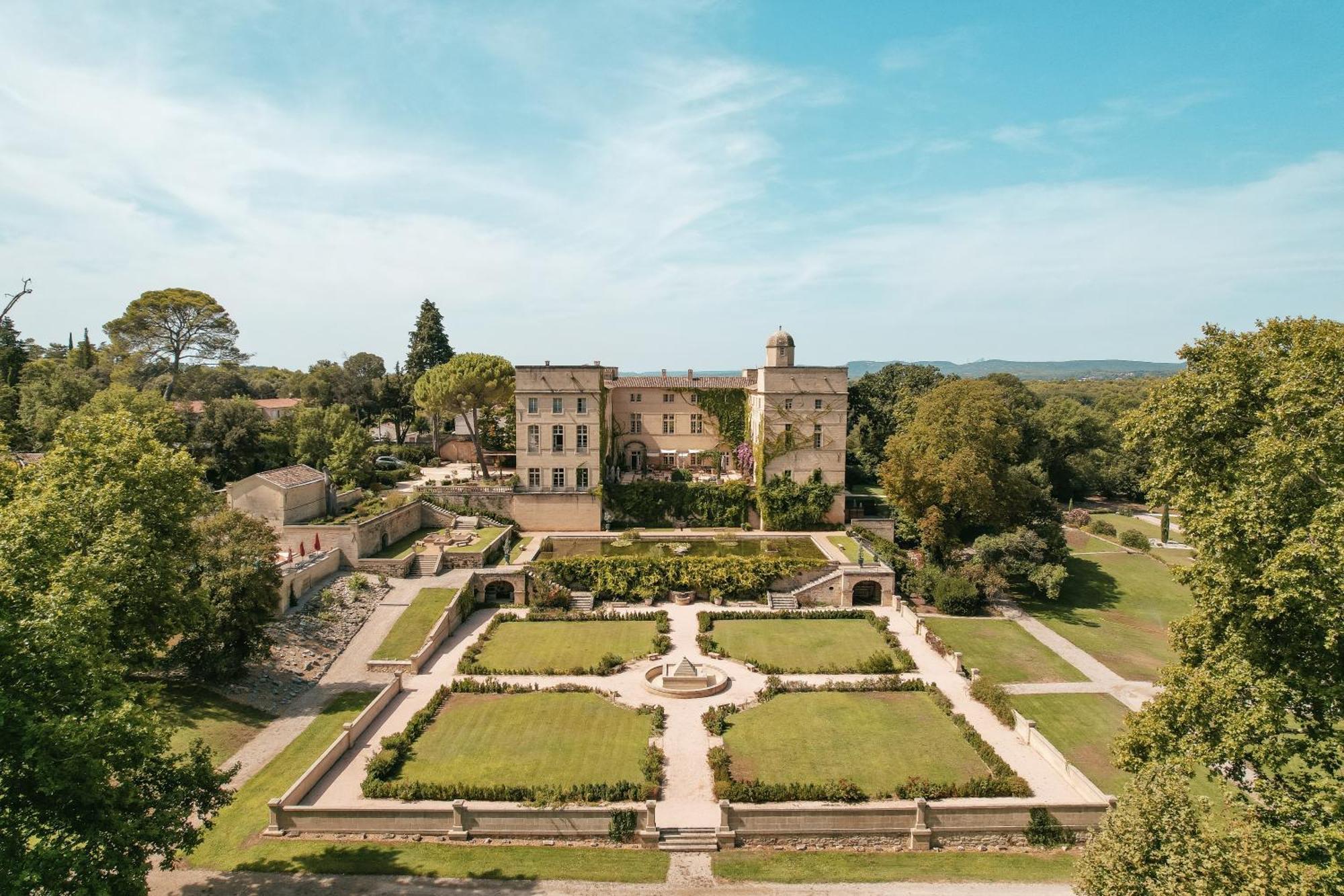 Hotel Chateau De Pondres Villevieille Esterno foto