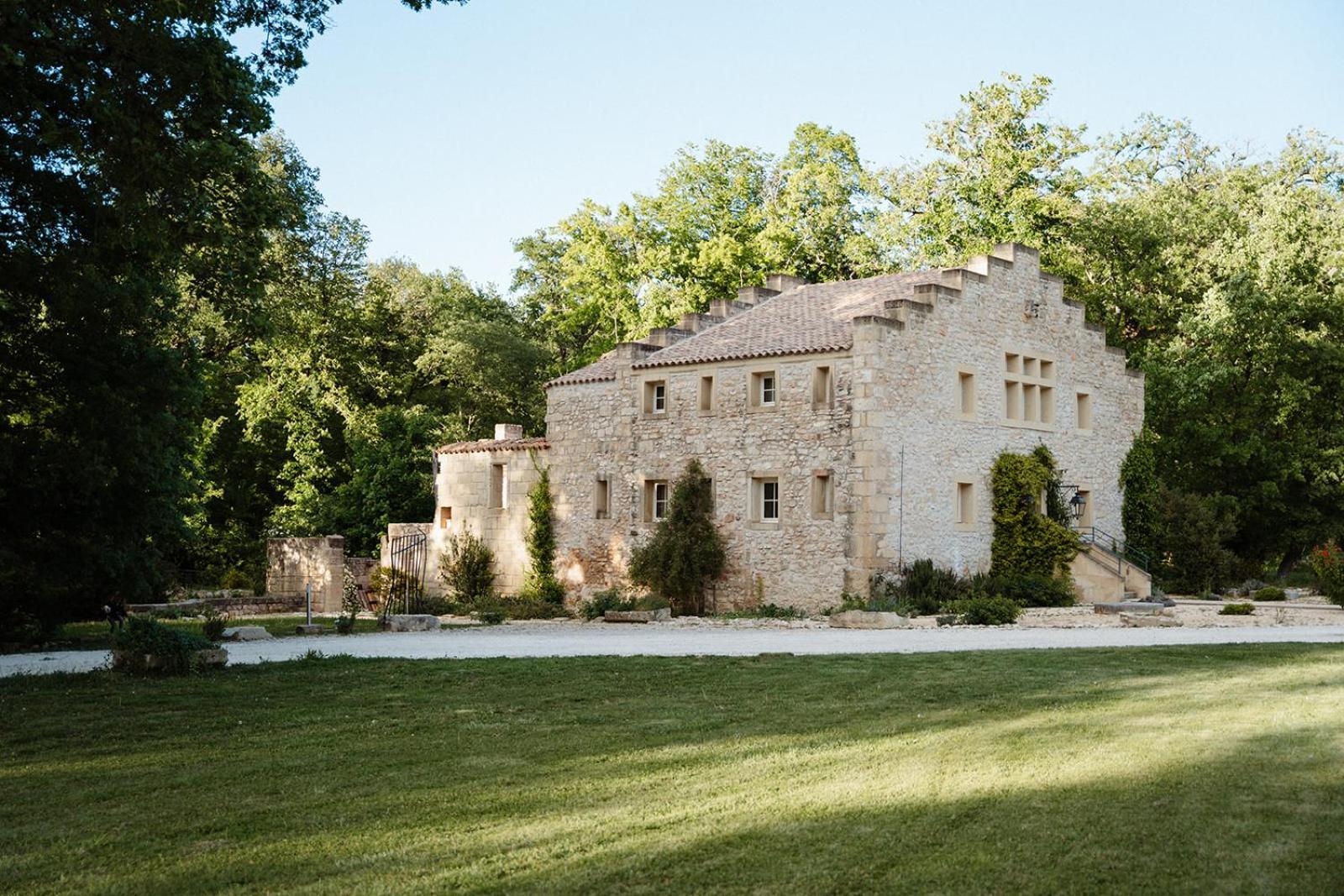 Hotel Chateau De Pondres Villevieille Esterno foto